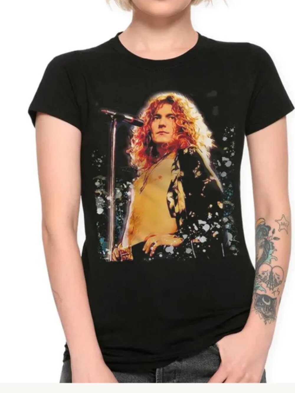 Led Zeppelin Robert Plant Graphic Tee, M